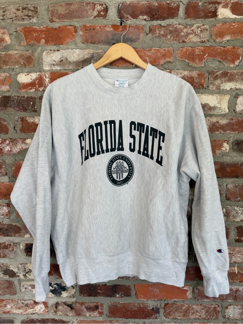 Champion Reverse Weave Florida State FSU Seminoles Sweatshirt‎ L